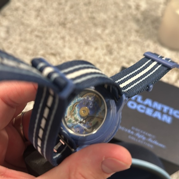 Brand New Blancapin X Swatch : Atlantic Ocean - Picture 4 of 4